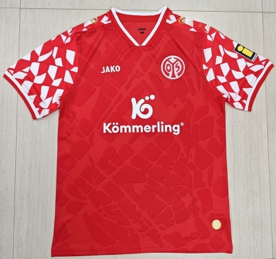 2526 Mainz home Soccer Jersey